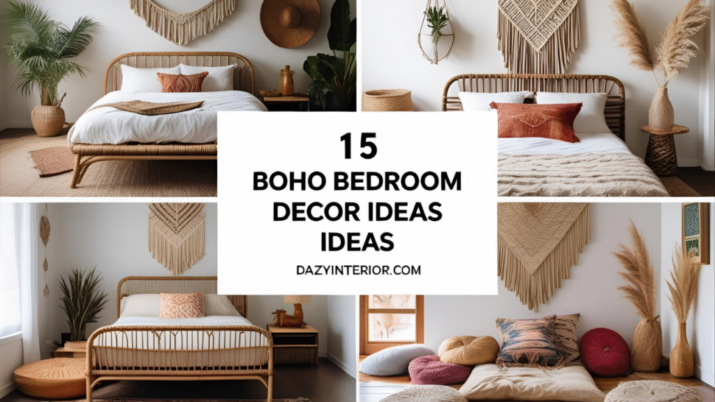 Boho Bedroom Decor Ideas