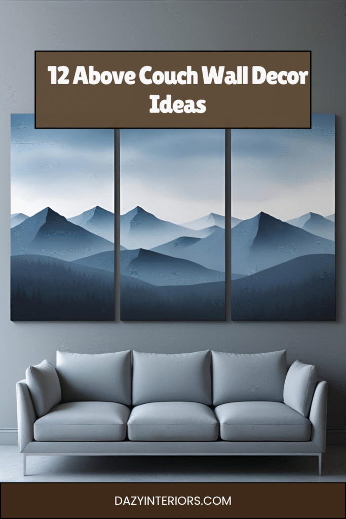 Above Couch Wall Decor Ideas