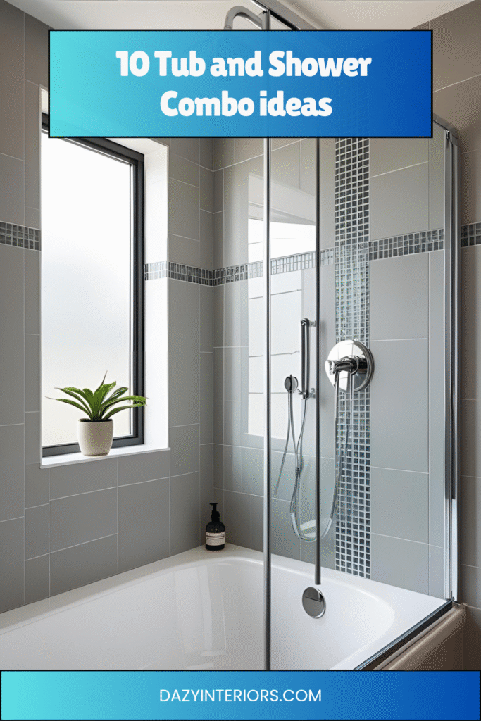 Tub and shower combo idea