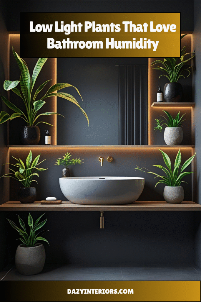 Bathroom Plants That Absorb Moisture