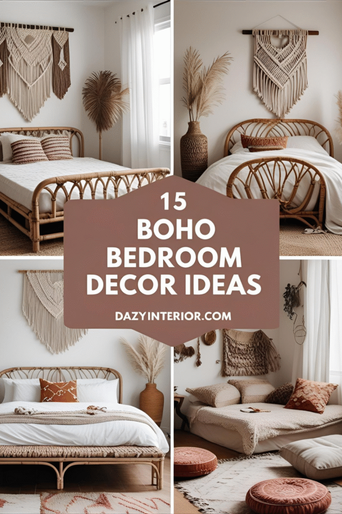 Boho Bedroom Decor Ideas