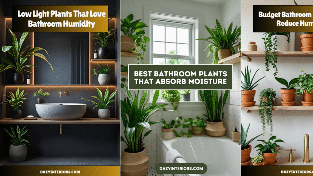 Bathroom Plants That Absorb Moisture