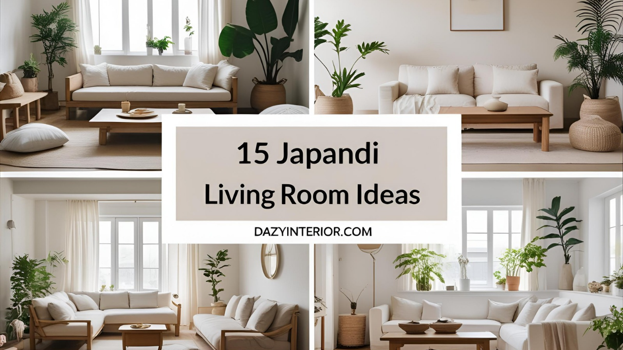 Japandi Living Room Ideas