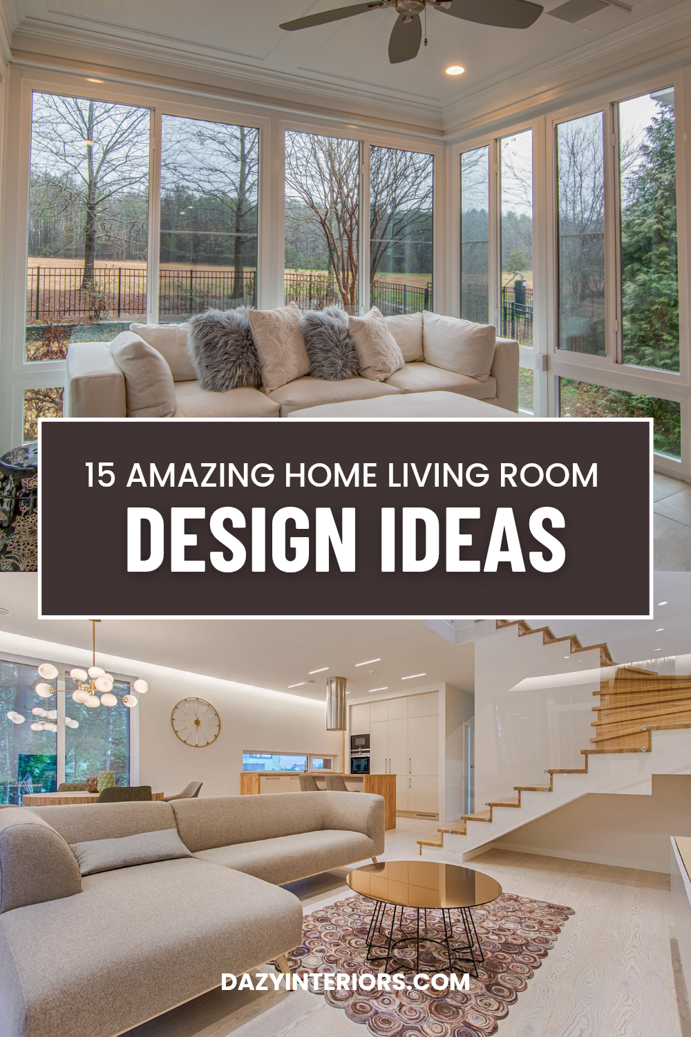 15 Home Living Room Decor Ideas