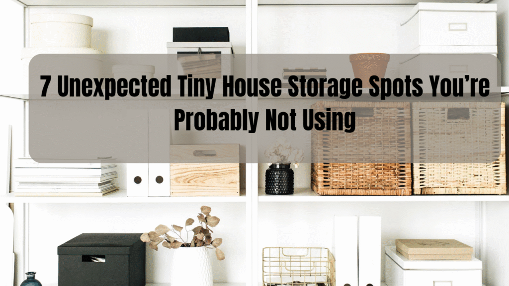 7 Unexpected Tiny House Storage Spots You’re Probably Not Using