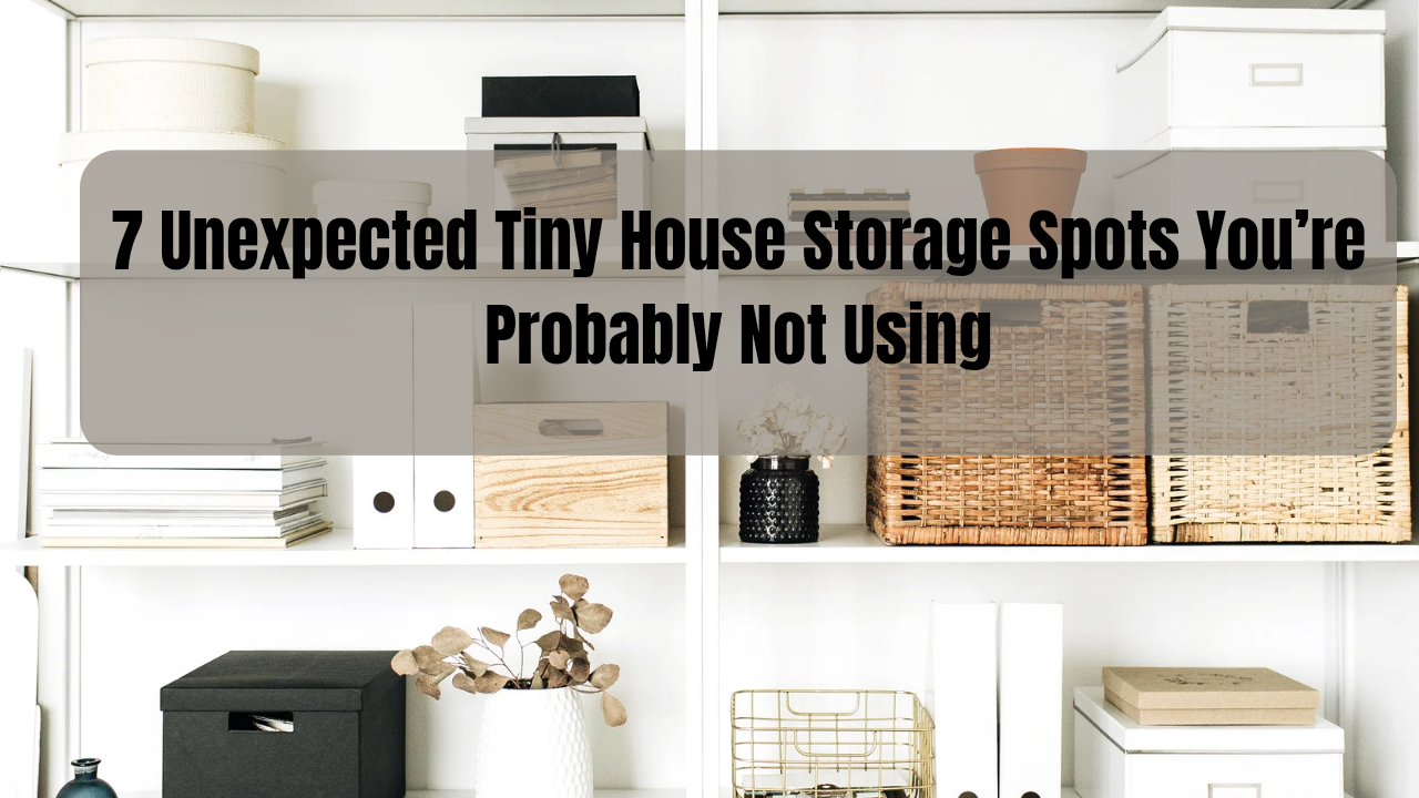 7 Unexpected Tiny House Storage Spots You’re Probably Not Using